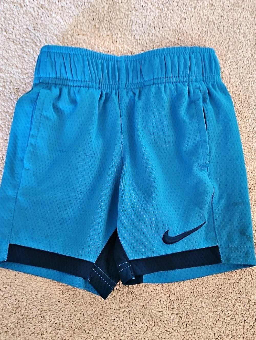 Nike Toddler Dri-FIT Multi Mesh Shorts in Blue